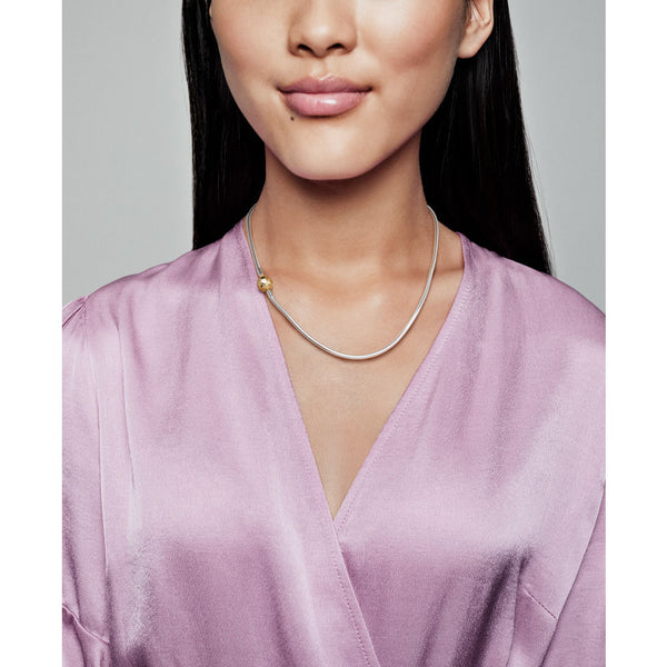 Shine Clasp Charm Necklace