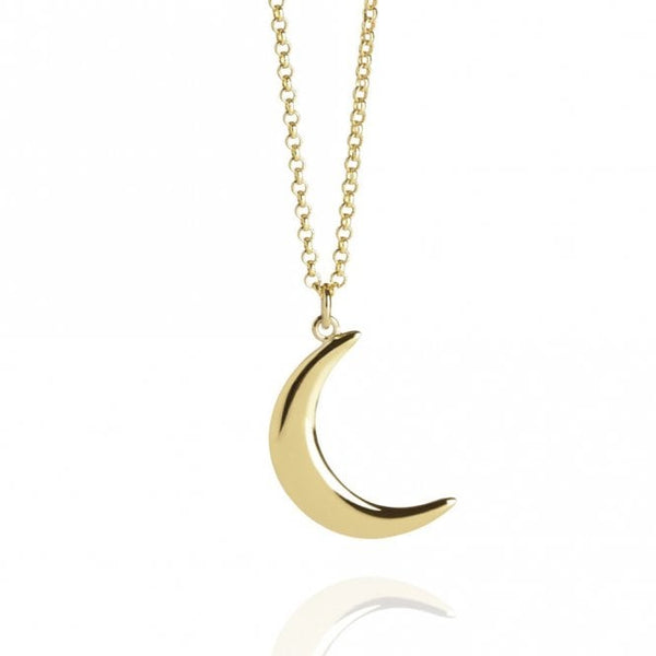 MARRAKECH Moon Necklace Gold